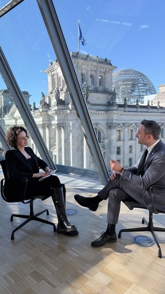 Sonja Ruess im Deutschen Bundestag — Parlamentarisches Frühstück